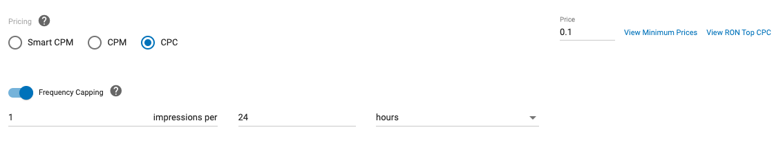frequency capping