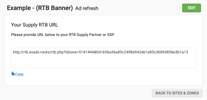 RTB URL