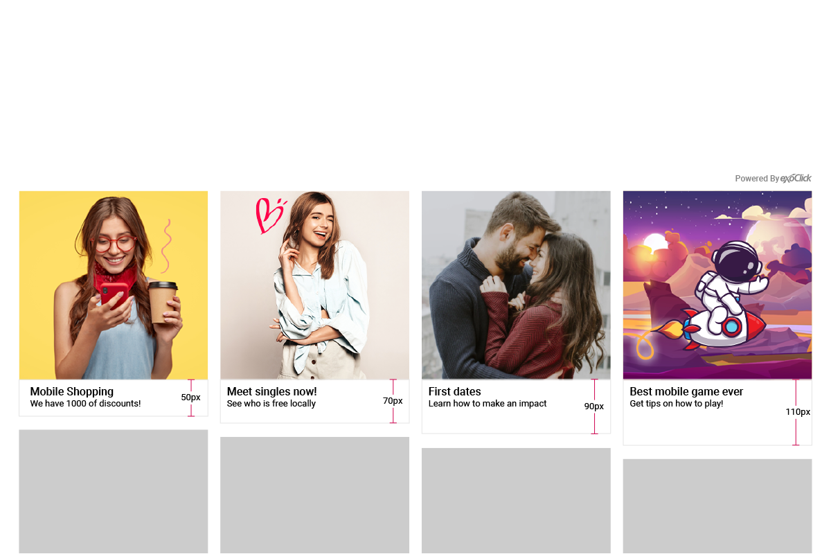 native ad CSS example